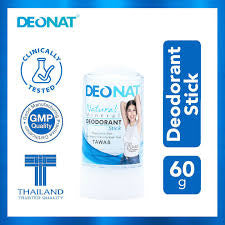 Deonat Natural Mineral Deodorant Stick 60g