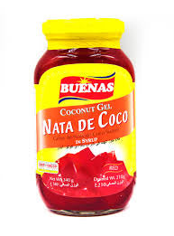 Buenas | Coconut Gel Red (Nata De Coco) | 340g