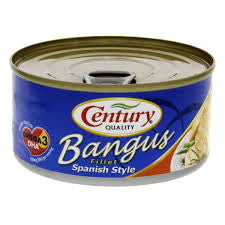 Milkfish Fillet Spanish Style Century Tuna 184 G