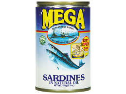 Sardines in Oil Mega 155 G