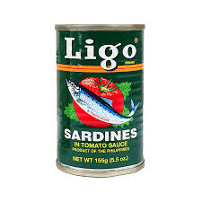 Sardines in Tomato Sauce green Ligo 155 G