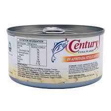 Tuna Flakes Afritada Century Tuna 180 G