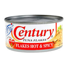 Tuna Flakes Hot & Spicy Century Tuna 180 G